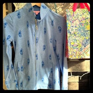 Lilly Pulitzer Bennett Zip Up (EUC)
